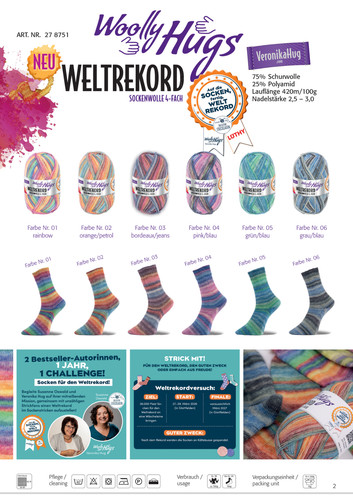 Woolly hugs weltrekord - "woolly,