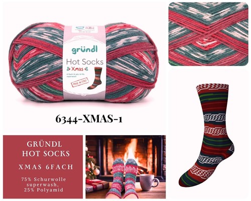 Gründl hot socks xmas - "gründl, xmas"